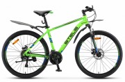 Велосипед 26' хардтейл, рама алюминий STELS NAVIGATOR-640 MD диск, зеленый, 24 ск., 14,5'